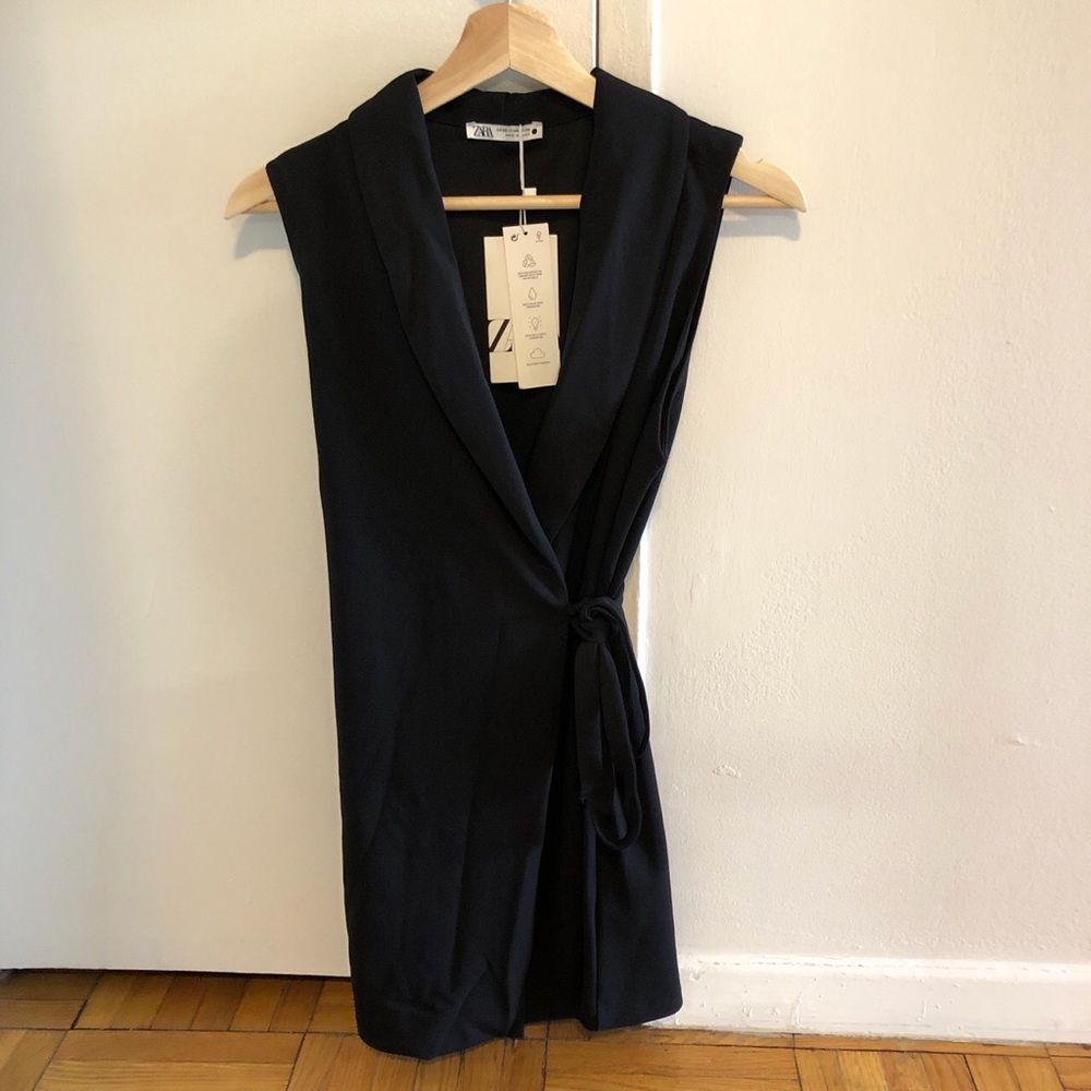 NWT ZARA BLAZER MINI DRESS